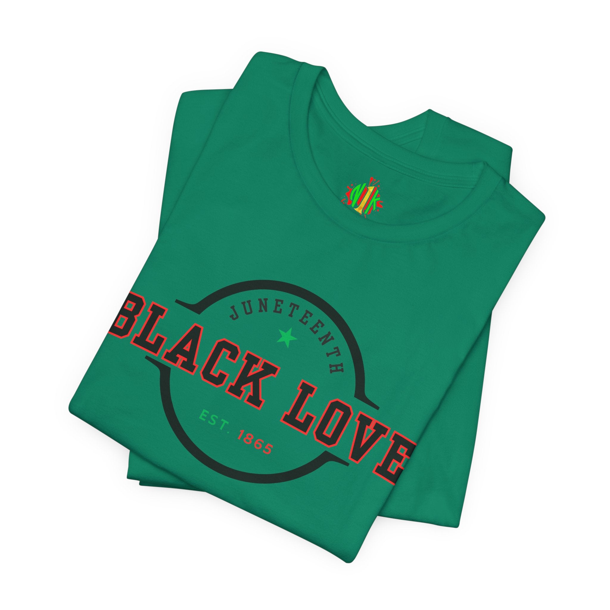 Black Love Unisex Jersey Tee | Heritage Design, Casual Wear, Gift for Him/Her, Black History Month, Everyday Comfort